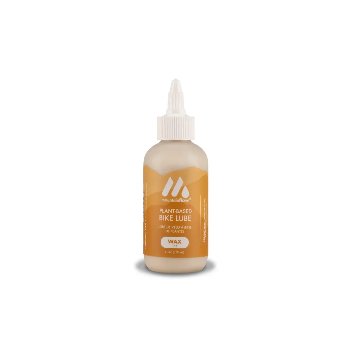 Cire wax vélo Température lubrifiante et protectrice mountainFLOW - 118ML - Des Équipements Pensés pour Profiter de Chaque Instant Dehors