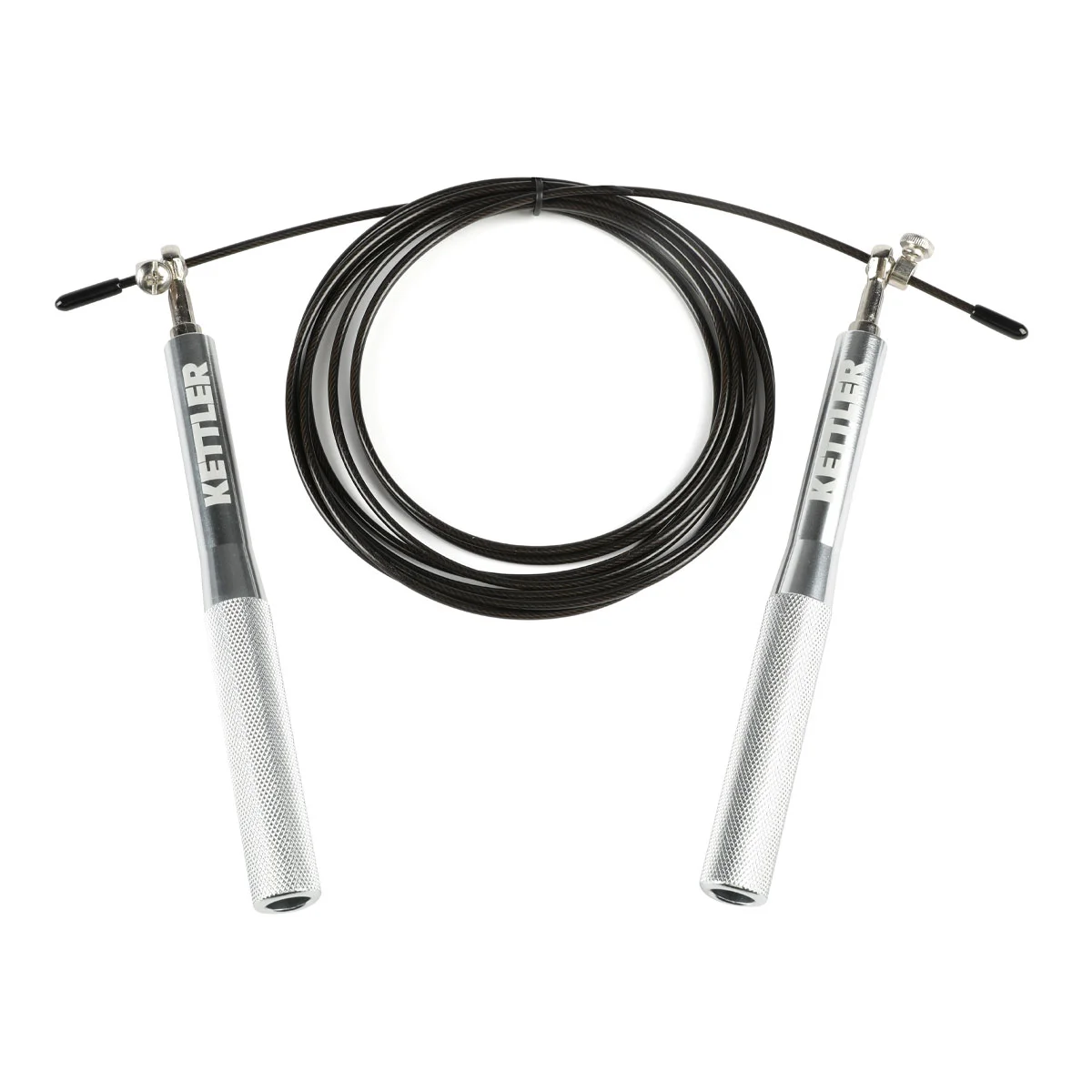 cord a sauter kettler Aluminium - Matériel sport pas cher – Meilleur rapport qualité-prix Corde à poulie polypropylène équipée d'un crochet tournant à verrouillage  automatique - Echaf-Equipement.com