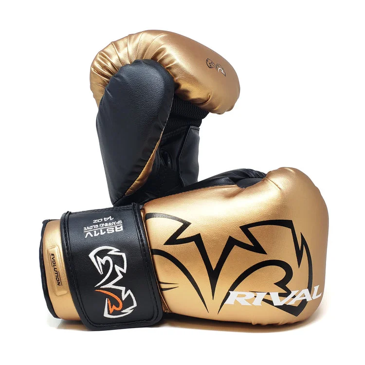 Gants de sparring Rival RS11V EVOLUTION Doré - Matériel sport pas cher – Meilleur rapport qualité-prix Rival RS11V Gants de Boxe Sparring Noir - Fight2Win