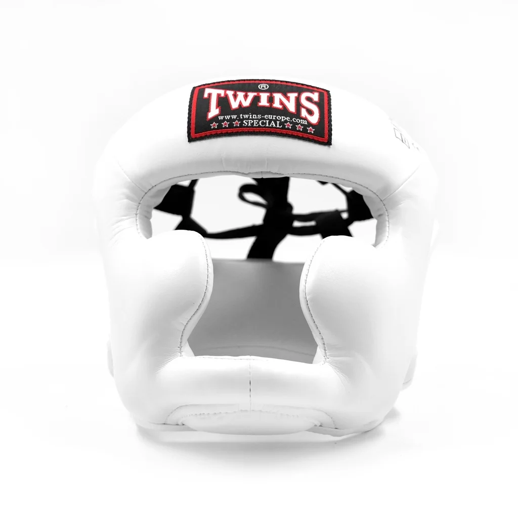 Casque de boxe Twins HGL3 Blanc - Matériel sport pas cher – Meilleur rapport qualité-prix Univers Boxe | Equipements & Accessoires de Boxe