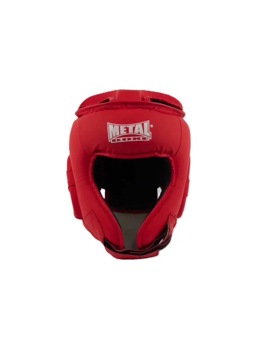 Casque de boxe Metal Boxe Rouge - Matériel sport pas cher – Meilleur rapport qualité-prix - Kick boxing