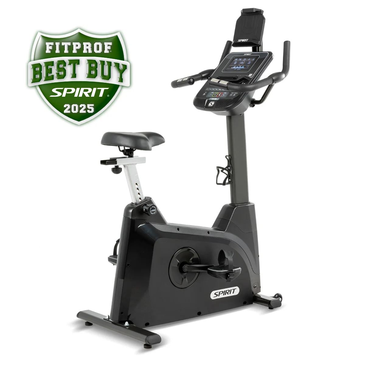 Vélo Cardio XBU55 Spirit Fitness: Performance et Confort à Domicile - Matériel sport pas cher – Meilleur rapport qualité-prix - Vélo électrique
