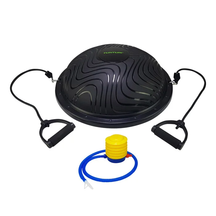 Tunturi Pro – Balance Trainer professionnel pour l’équilibre et - Matériel sport pas cher – Meilleur rapport qualité-prix Balance Board,Planche d'Équilibre de 30 Cm avec Base Antidérapante, Planche  d'Équilibre pour La Rééducation Et Le Fitness, Améliore l'Équilibre,  Convient