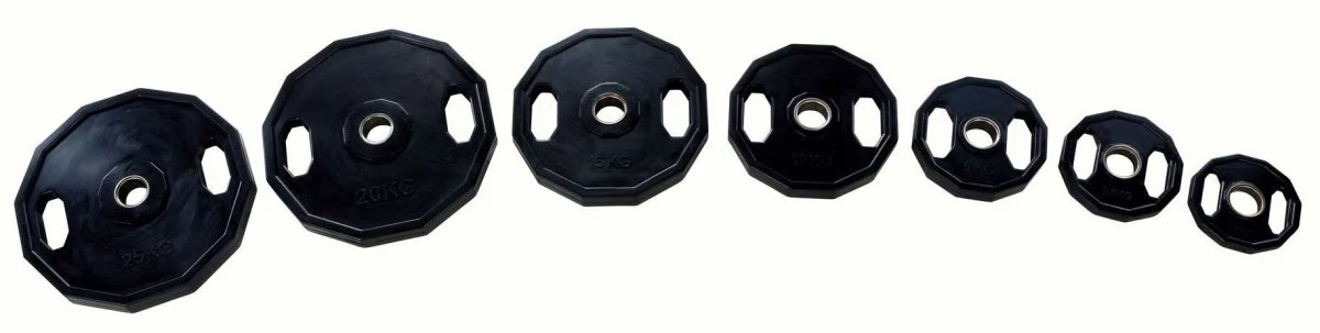Disques Olympiques en Caoutchouc 51 mm avec Poignées Pratiques - Matériel sport pas cher – Meilleur rapport qualité-prix Disque caoutchouc 28 mm | INTERSPORT Clubs & Collectivités