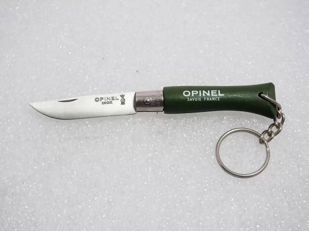 Opinel N°04 porte clef VERT inox. - Organisation de la maison avec des solutions de rangement NO
