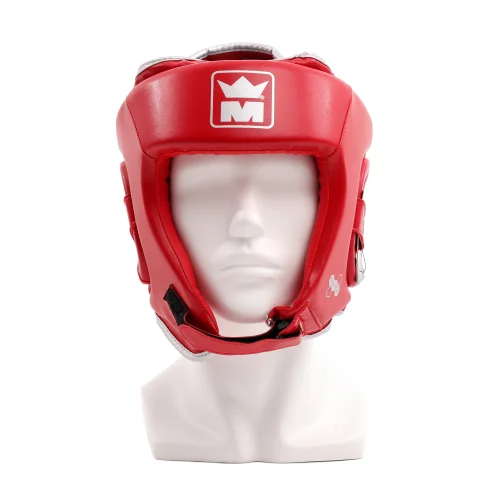 Casque de boxe Amateur Montana rouge - Matériel sport pas cher – Meilleur rapport qualité-prix 14 jours en stage de boxe standard ou premium à Lugano, Suisse -  Tripaneer.com