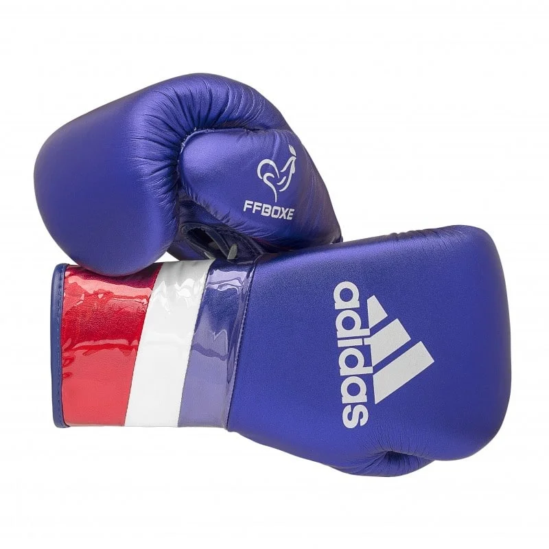Gants de boxe Adidas Speed ​​500 FFB lacets - Matériel sport pas cher – Meilleur rapport qualité-prix - metal boxe gant boxe lacet matériel – rapport qualité - prix
