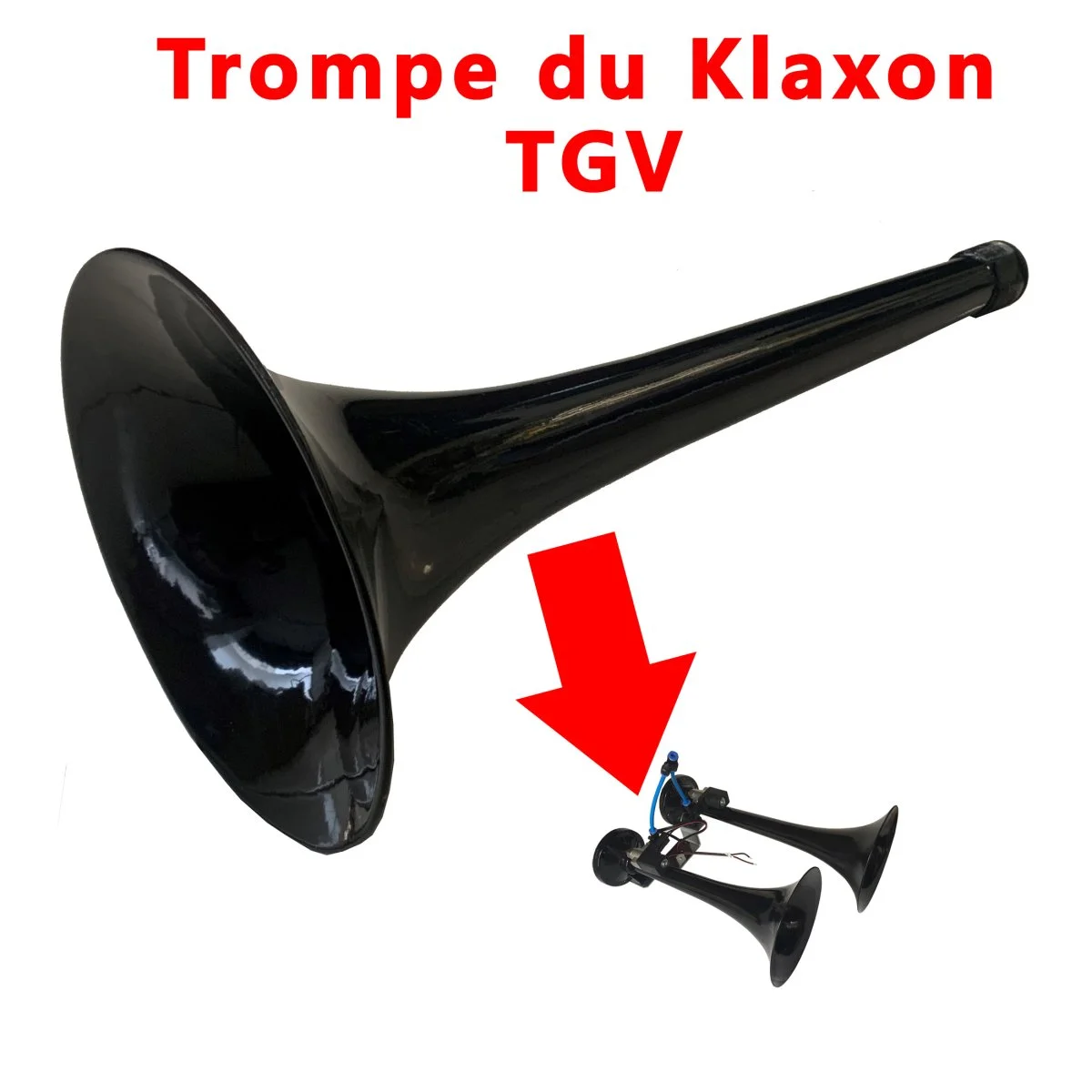 Trompe pour le klaxon TGV - Accessoires Outdoor pour Plus de Liberté de Mouvement - {'count': 3, 'name': 'Amazon.fr'}