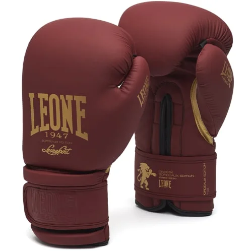 Gants de boxe Leone Bordeaux Edition - Matériel sport pas cher – Meilleur edition rapport qualité-prix