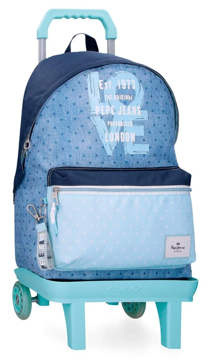 68223T2 MOCHILA grossiste ADAP.42CM.C/CARRO PJL NONI DENIM AZUL CLAR - Des Produits Outdoor Pensés pour Vos Aventures au Quotidien