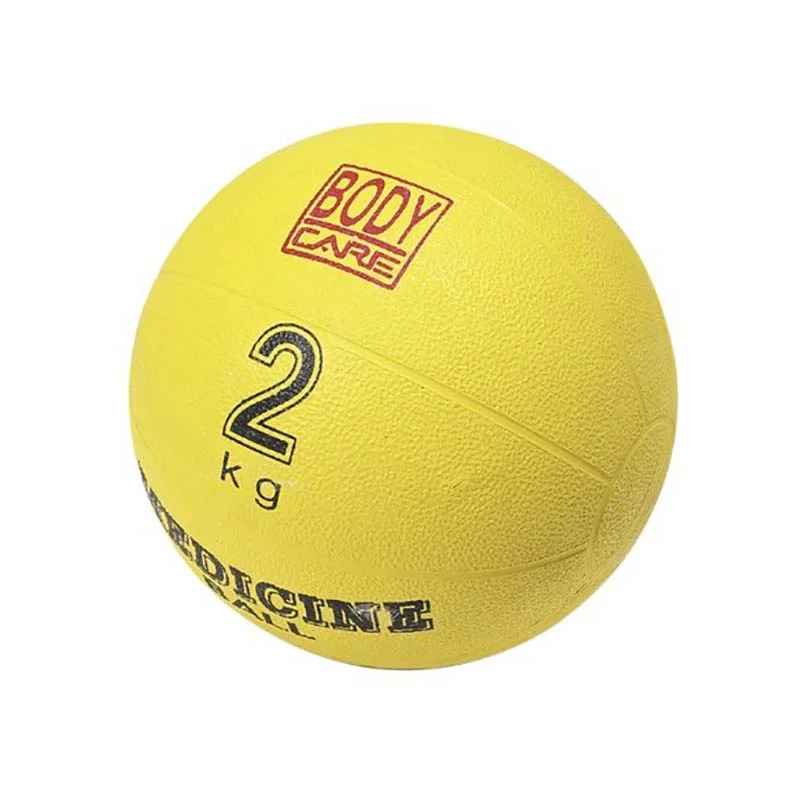 Entraînez Tout Votre meilleur Corps avec le Médecine Ball Jaune 2kg - Matériel sport pas cher – Meilleur rapport qualité-prix