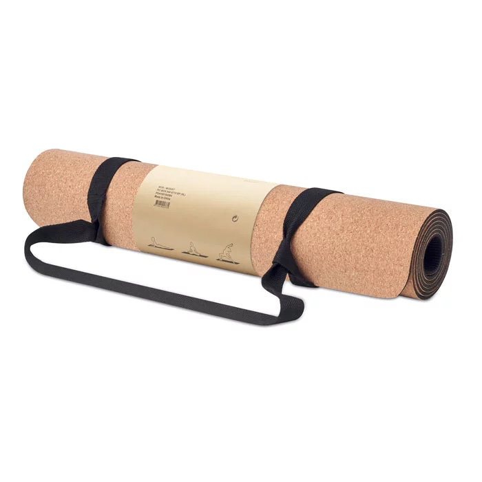 Tapis d’exercice caoutchouc de yoga en liège – SAVASANA - Saldi Straordinari – Offerte Speciali Disponibili Adesso