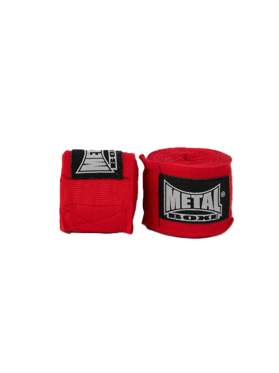 Bandes de boxe Metal Boxe Rouge 2.5M - Rapide Matériel sport pas cher – Meilleur rapport qualité-prix