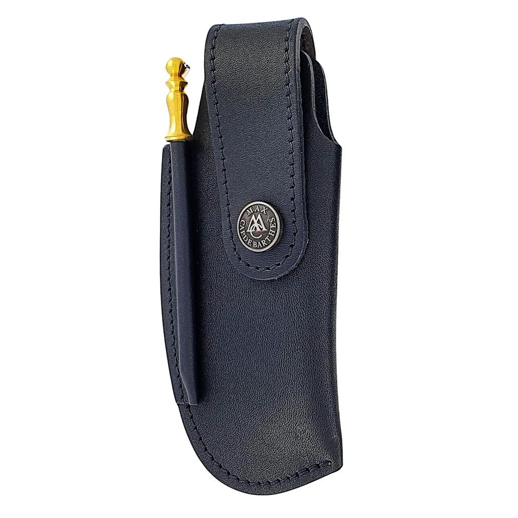 Etui Cuir Couteau Ceinture Laguiole Desy Chasse Fusil Noir Grand Modèle - Édition Limitée – L’Art de la Table Française en Promotion ! Etui Cuir Couteau Ceinture Laguiole Chasse Class Maya - Laguiole.com ®