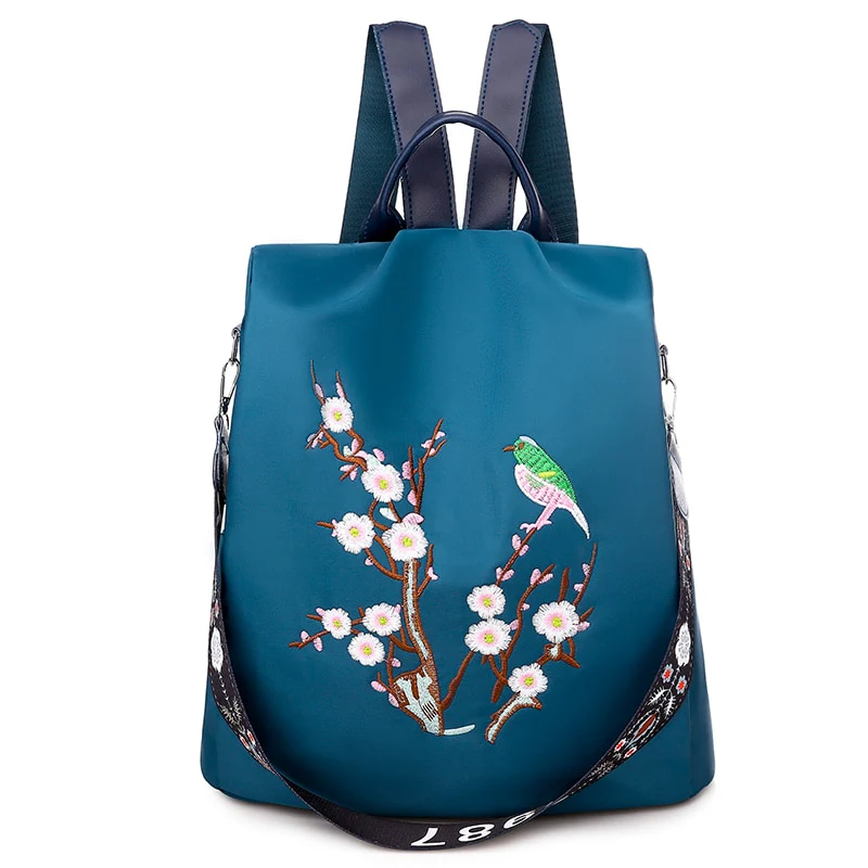 Sac à dos avec bandoulière motif oiseaux - Outdoor Sports Shop – Bons Plans Randonnée & Trekking Sac à dos floral à motif d'oiseaux | Imprimé jardin jaune turquoise - Etsy  France