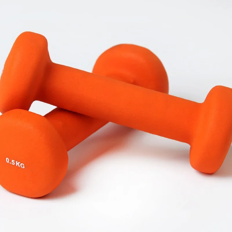 Haltères Néoprène Orange kg Look Moderne Fitness Matériel sport cher Meilleur rapport qualité prix