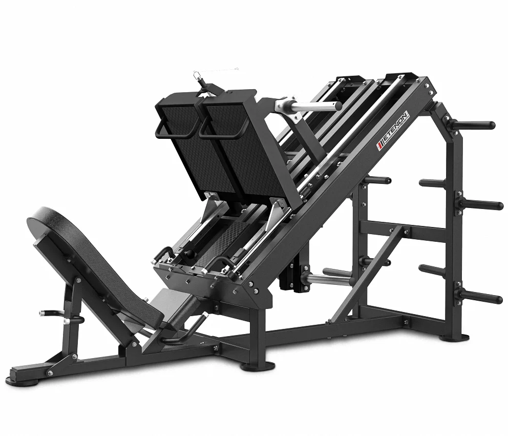 Leg Presse Unilatérale PL1018 ETENON: Polyvalence Maximale pour Jambes - Matériel sport pas cher – Meilleur rapport qualité-prix SPORTNOW Presse à Cuisses Professionnelle 455kg Hack Squat Réglable Rouge |  Machine Musculation Jambes, Roues de Transport, Compatible Disques 25/50mm  :
