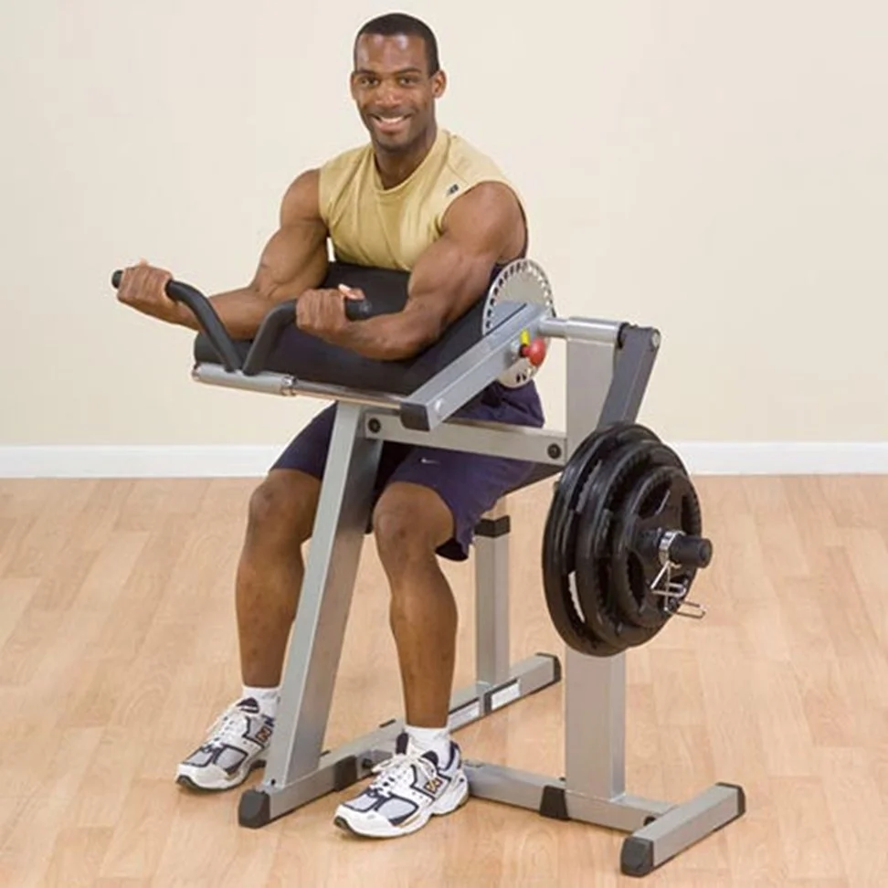 Machine BodySolid GCBT380 Biceps Triceps pupitre Matériel sport cher Meilleur rapport qualité prix