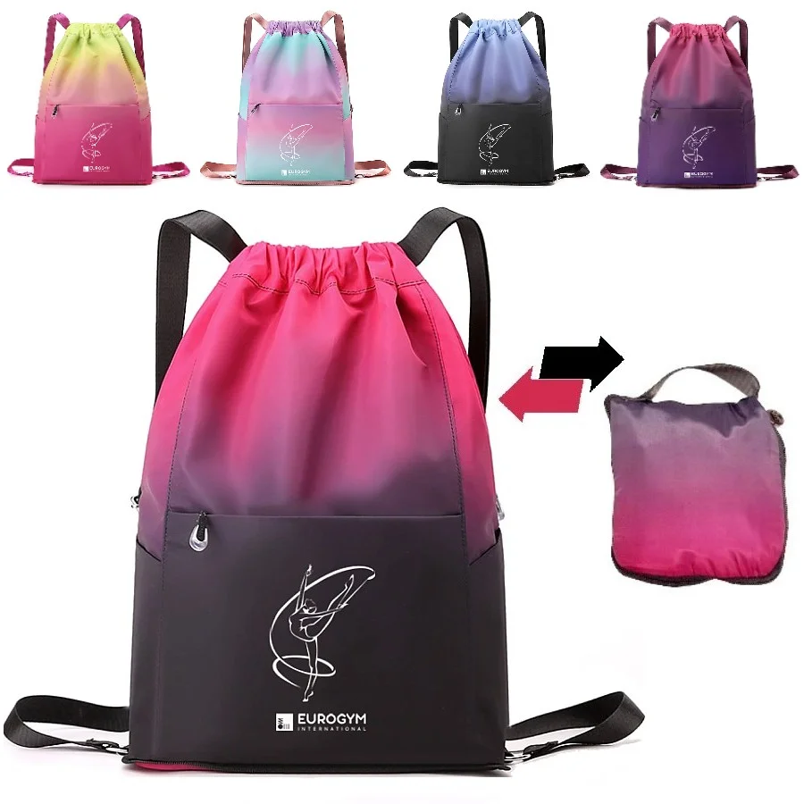 Sac à Dos nylon pliable Eurogym “FUN” – SADF-1 Bagagerie - Matériel sport pas cher – Meilleur rapport qualité-prix
