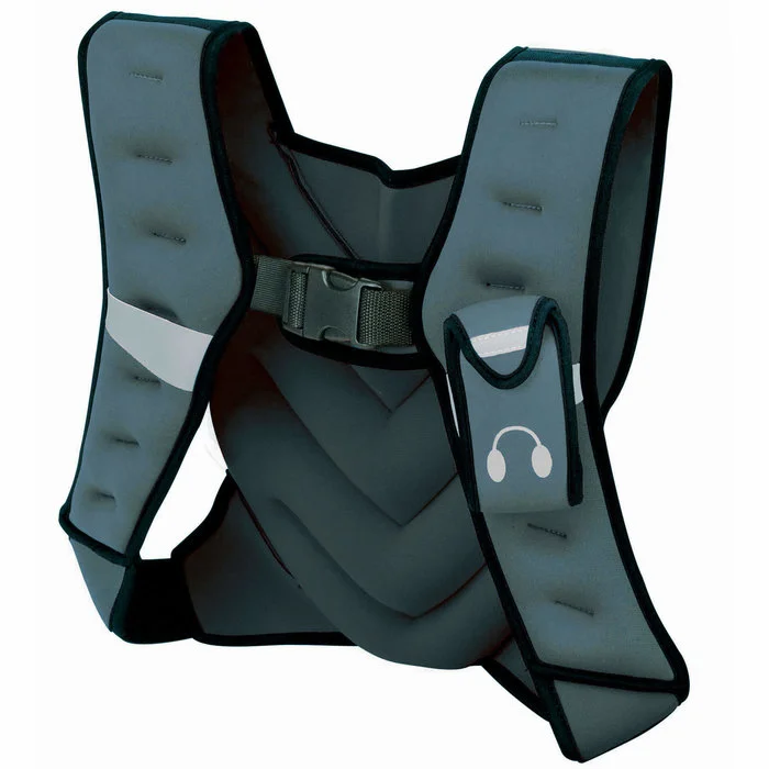 Tunturi – Gilet lesté 5 kg pour entraînement professionnel - Matériel sport Lb pas cher – Meilleur rapport qualité-prix