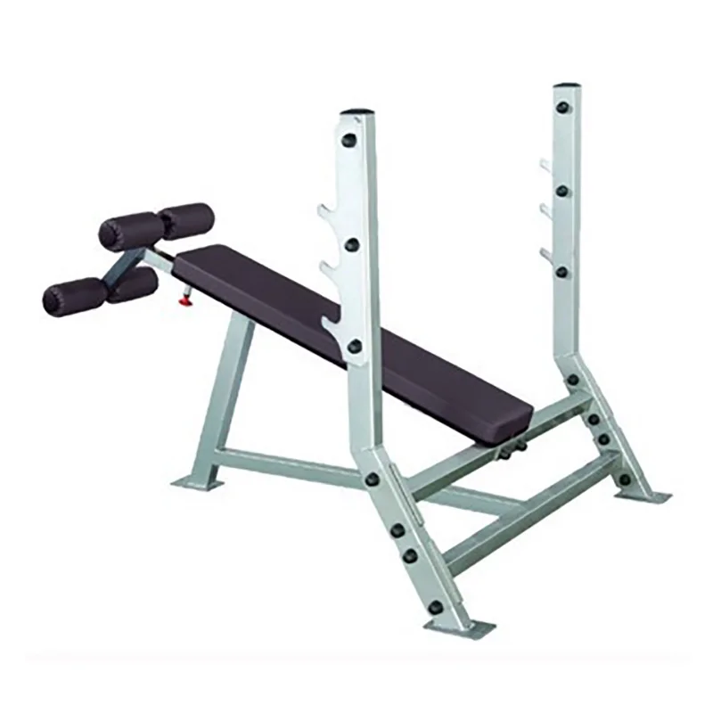 Banc Développé Décliné Pro: Performance et Confort Ultime - Matériel sport pas cher – Meilleur rapport qualité-prix Banc béton bois - Banc béton assise bois - Banc public bois et béton