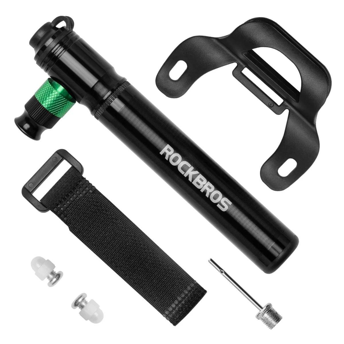 Pompe vélo CO2 PSI mini aluminium noir ROCKBROS Accessoires Outdoor Liberté Mouvement