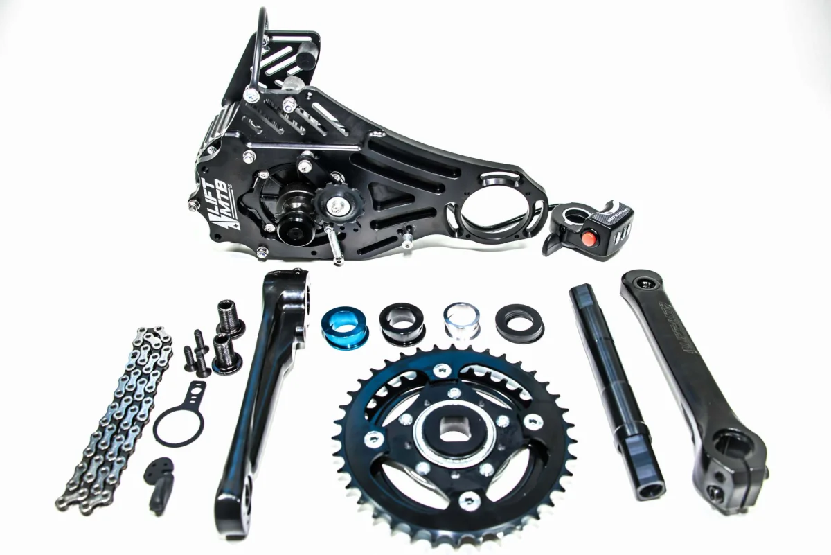 Kit moteur pédalier interne LIFT-MTB V4 - Éclairage de qualité avec frais de port offerts kit moteur pédalier - LIFT-MTB