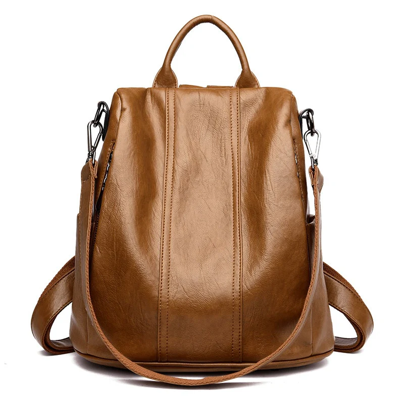 Sac à dos femme grand simili cuir multifonction - Outdoor Sports Shop – Bons Plans Randonnée & Trekking - Sac tendance