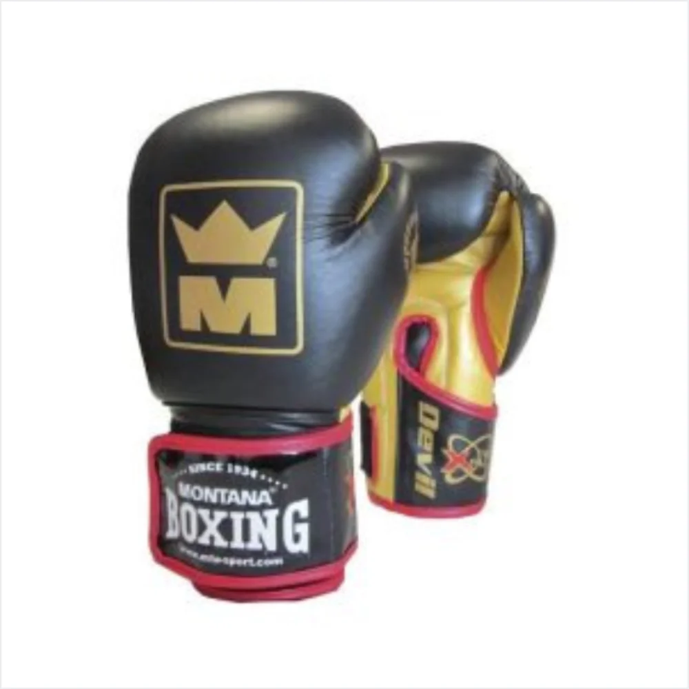 Gants de boxe Montana Devil – Noir - Matériel sport pas cher – Meilleur rapport qualité-prix Gants de boxe professionnels RIOT Pro pour l'entraînement MMA & Boxe -  PHANTOM ATHLETICS