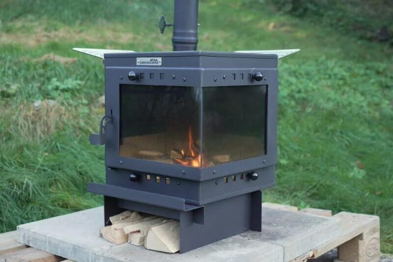 POÊLE À BOIS GLAMPING : BISON STOVE - Outdoor Sports Shop – Bons Plans Randonnée & Trekking - House plan