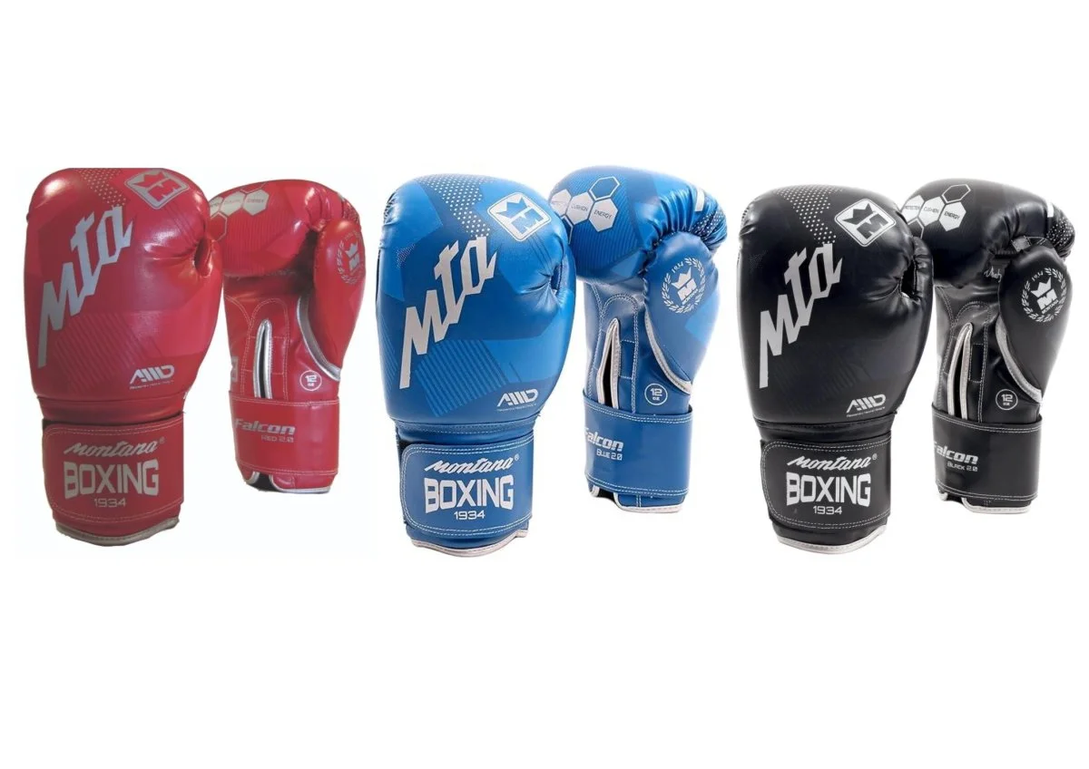 Gants de boxe Anglaise Montana Falcon Loisirs – - Matériel sport pas cher – Meilleur rapport qualité-prix
