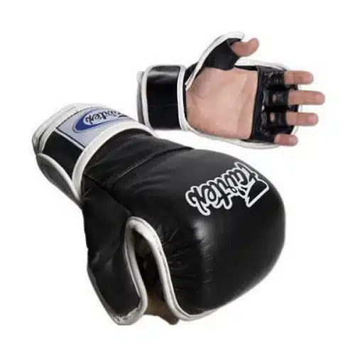 Gants MMA Fairtex V15 Cuir Noir - Matériel sport pas cher Moto – Meilleur rapport qualité-prix