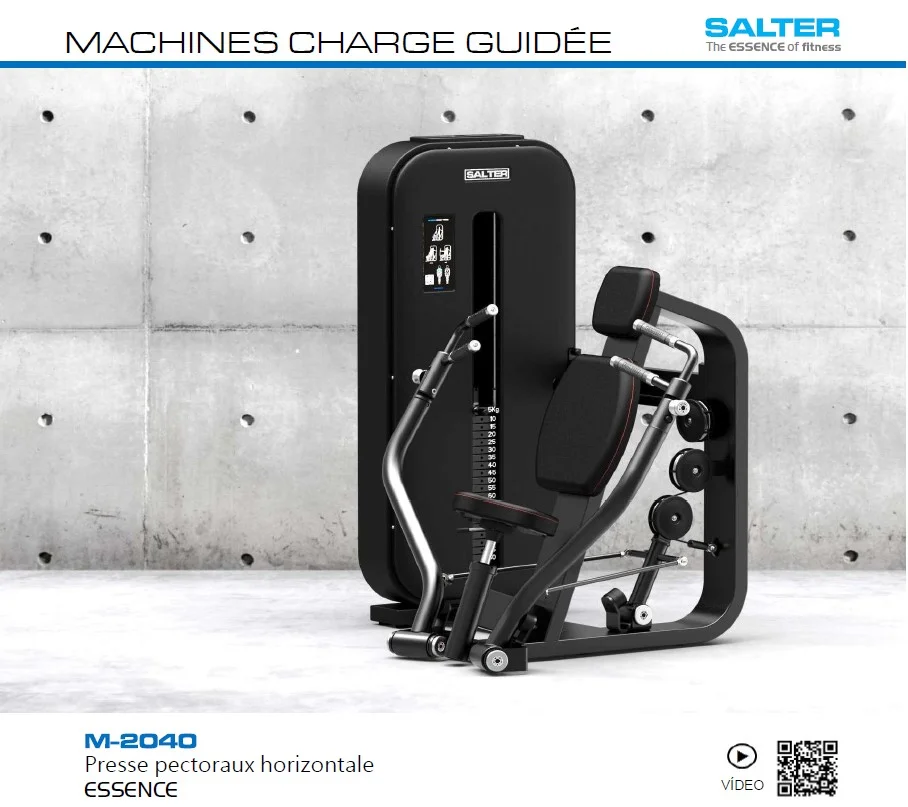 Machine Pectorale Essence SALTER Puissance Confort Matériel sport cher Meilleur rapport qualité prix
