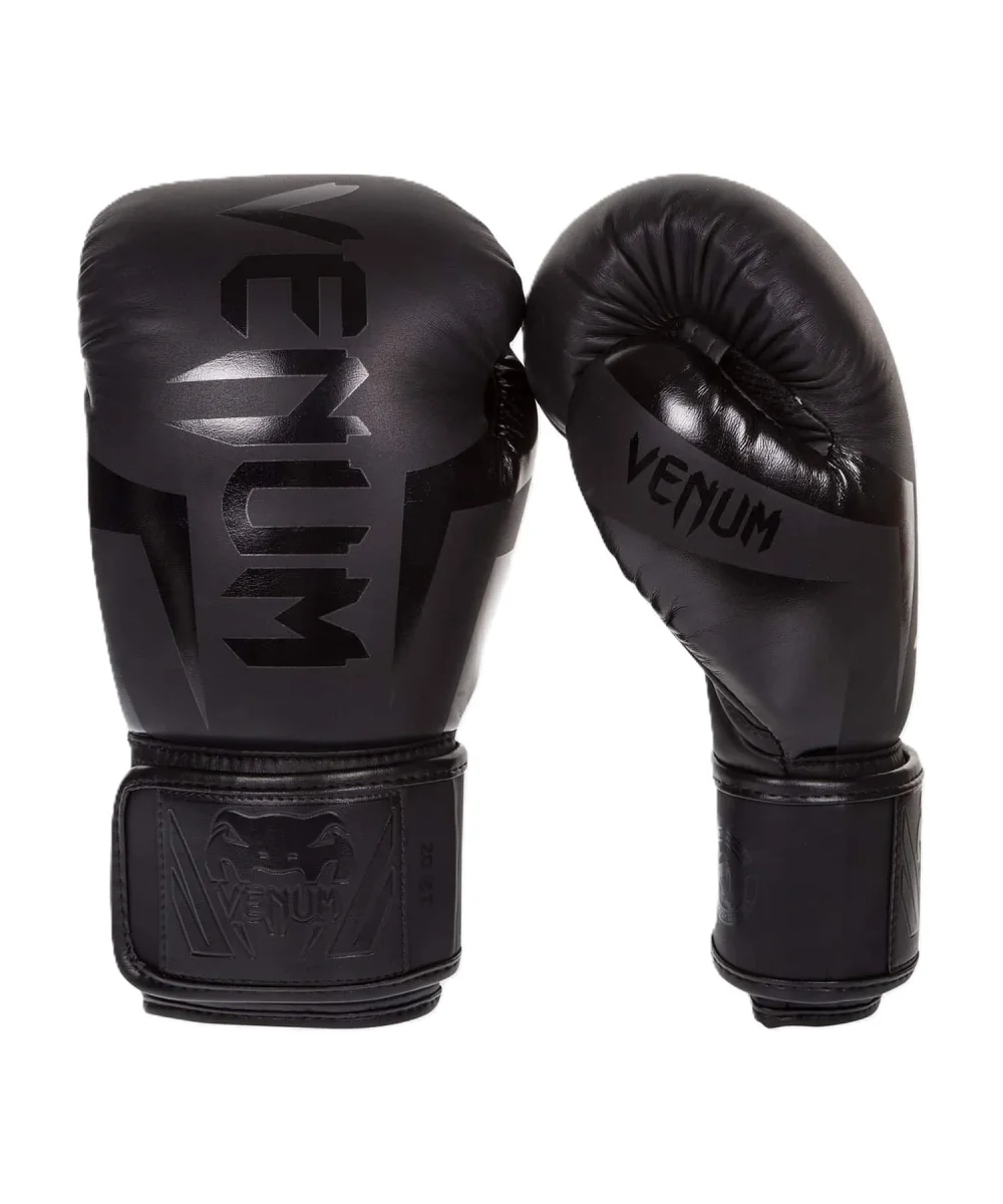 Gants boxe Venum Elite Noir Matériel sport cher Meilleur rapport qualité prix