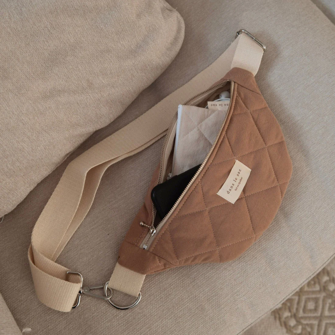 Sac Sac Banane Tan||Dans Sac Belt Bag Tan Boutique Bébé Ligne Soins Jouets Articles Maison