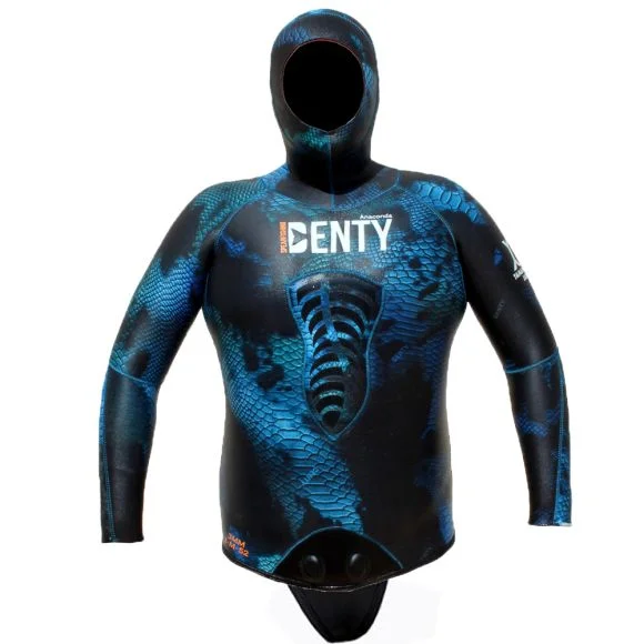 Combinaison anaconda Bleu veste épaisseur 3 mm – 5 mm Denty Spearfishing - Outdoor Sports Shop – Bons Plans Randonnée & Trekking - {'count': 1, 'name': 'Green'}