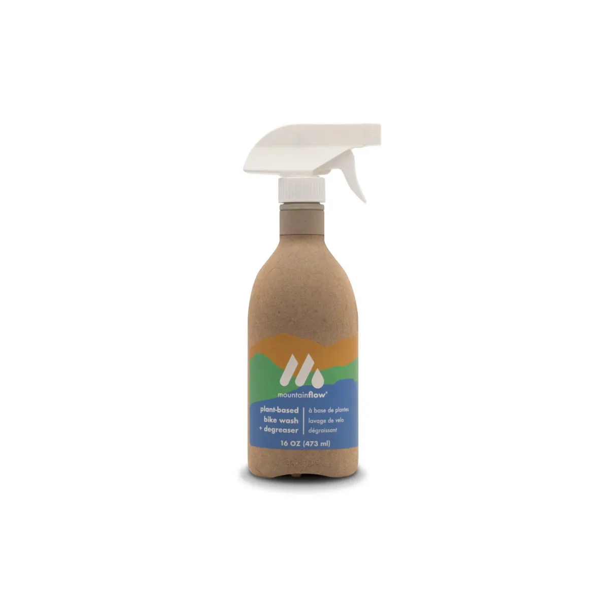 Nettoyant et dégraissant vélo mountainFLOW - 473 ml - Des Équipements Pensés pour Profiter de Chaque Instant Nettoyeur Dehors