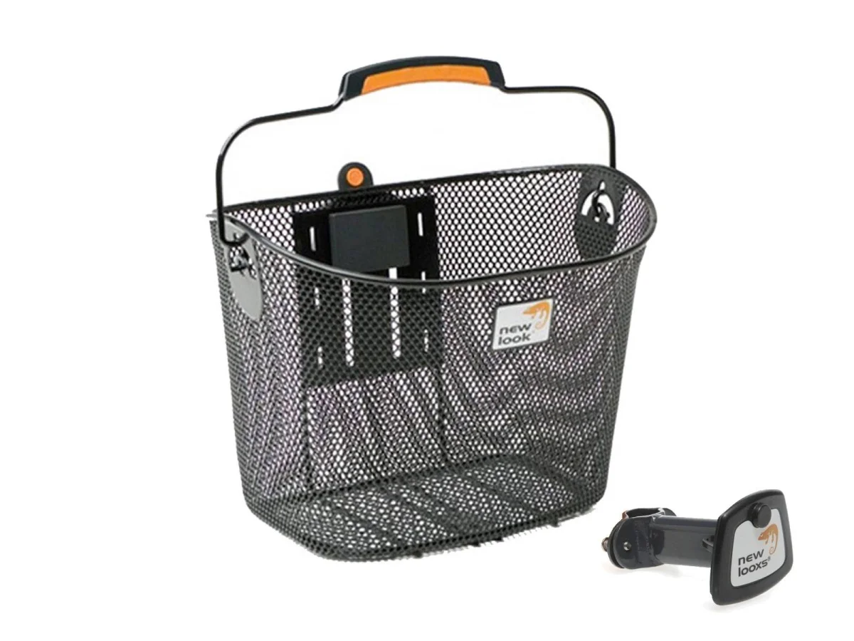New Looxs Toscane HBS panier avant incl. support, noir - Saldi Straordinari – Offerte Speciali Disponibili Adesso