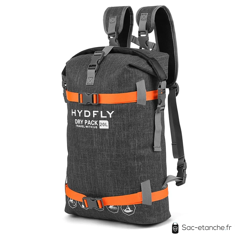 Hydfly – Sac à dos Étanche Waterproof et Résistant à l’eau – 20L - Outdoor Sports Shop – Bons Plans Randonnée & Trekking - {'count': 1, 'name': '181857-KIT'}