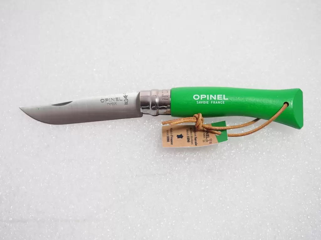 Opinel N°07 baroudeur VERT inox. - Organisation de la maison avec des solutions de rangement - couteau opinel n degré baroudeur inox organisation maison solution rangement