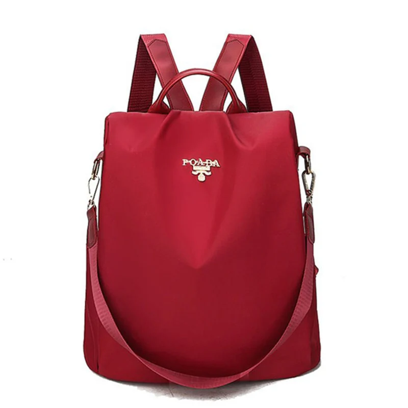 Sac à dos de ville femme rouge - Outdoor Sports Shop – Confort Bons Plans Randonnée & Trekking