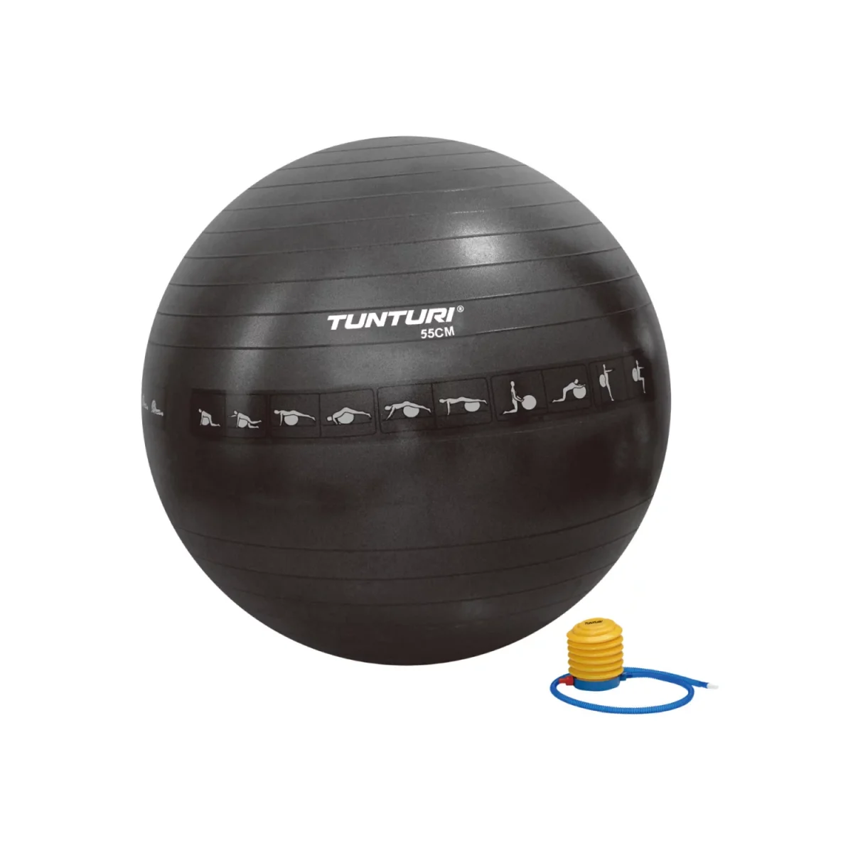 Tunturi Gym Ball Anti Burst cm Matériel sport cher Meilleur rapport qualité prix