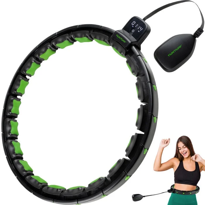 Tunturi Smart – Cerceau Hula Hoop Ajustable avec Poids - Matériel sport pas cher – Meilleur Débutant rapport qualité-prix
