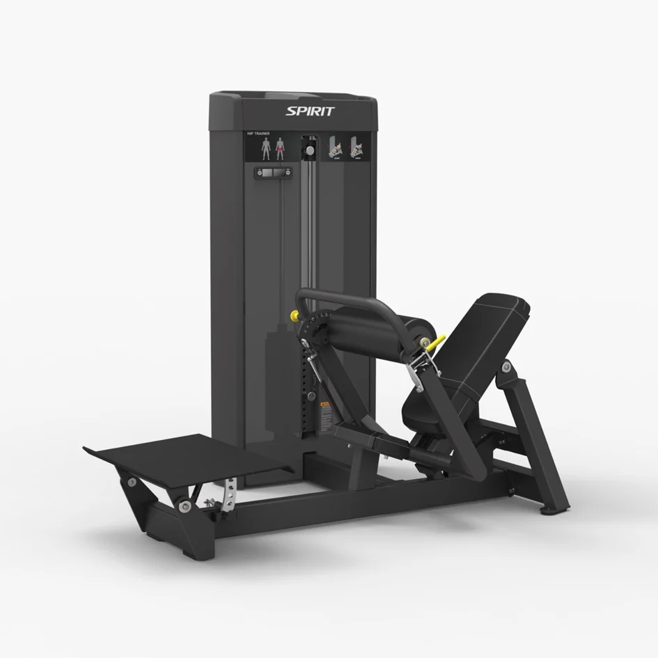 SpiritFitness SP-4315 Machine Glute Hip Thrust Muscles Acier Matériel sport cher Meilleur rapport qualité prix