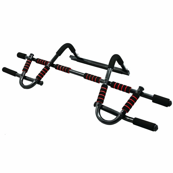 Tunturi Deluxe – Barre de Traction Multifonctionnelle - Matériel sport pas cher – Meilleur rapport qualité-prix débutant