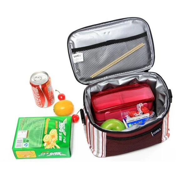 Sac Porte Manger Isotherme SANNEA - Vins Rouges Harmonieux pour Chaque Occasion - {'count': 1, 'name': 'Poignée'}