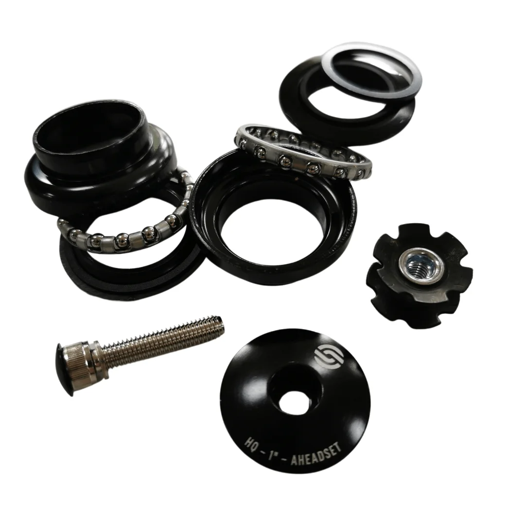Jeu de direction EXTERNE SALT Am billes 1″ - Offre limitée dans le temps ⏳ Ne tardez pas à commander ! Jeu de direction noir 1 pouce pour cadre de vélo - Noir