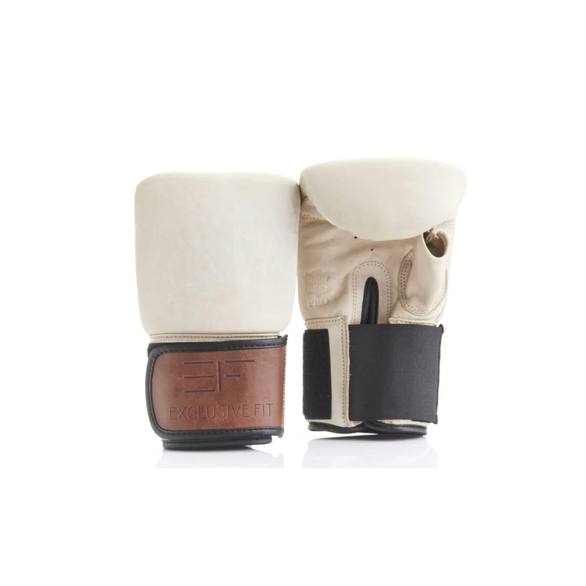 Gants de sac Cream & Brown — EXCLUSIVE FIT - Matériel sport pas cher – Meilleur rapport qualité-prix Gants de sac en cuir