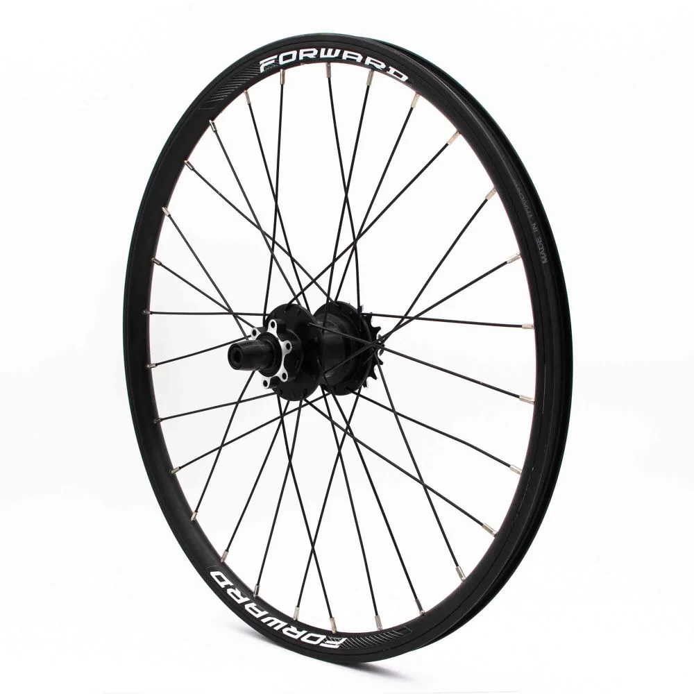 Roue Arriere FORWARD Joyride V.2 Pro Disc / Brake 20 x 1-3/8″ - Offre limitée dans le temps ⏳ Ne tardez pas à commander ! Roue complete Arriere 12" (axe 15mm)
