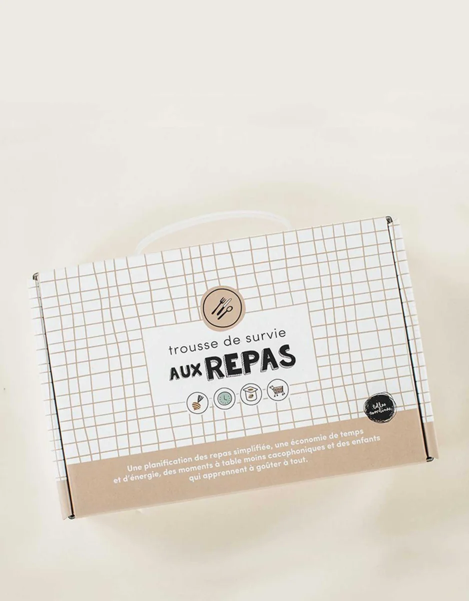 Trousse de survie aux repas - Les belles combines - Boutique Maman & Bébé – Produits Survival Essentiels au Quotidien